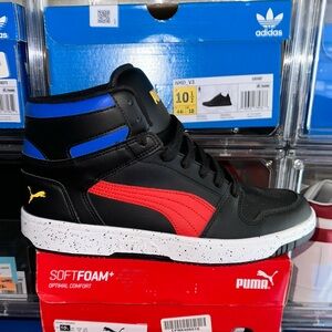 Puma Rebound Layup Men’s Black Size 10.5 New.